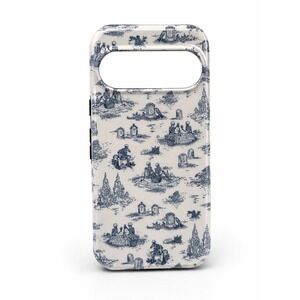 Casely Google Pixel 10 Pro Tough Glossy MagSafe Case Skeleton Toile Pattern